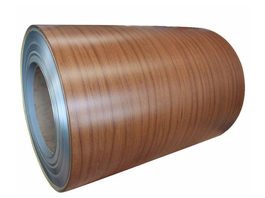 6.5mm Thickness Wood Grain Painted Aluminum Coil with T351 Temper