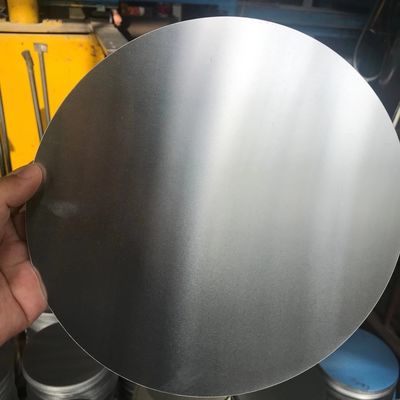 Alloy 1060 Deep Drawn Aluminum Round Circle Plain Industrial Lighting Custom Size High Flatness Burr Free Food Grade