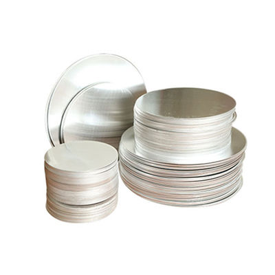 HO Temper 1050 Aluminum Circle Sheet Round Plate Cookware Custom Diameter High Flatness Burr Free Edge Food Grade