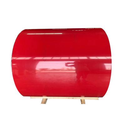 H112 Pe Pvdf Color Coated Aluminum Sheet For Making Roofing