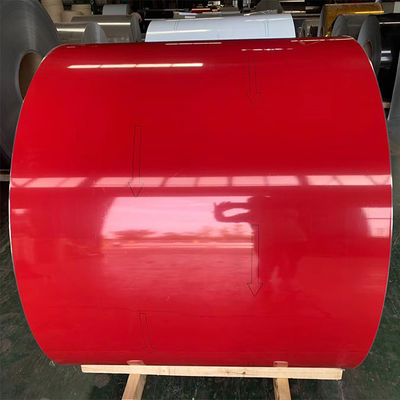 350mm Thickness AA1100 Aluminum Sheet Coil Coated Surface