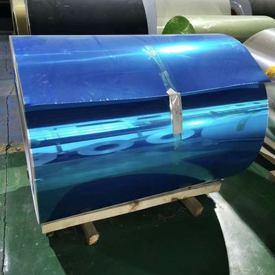 0.2-8mm Color Aluminum Coil Roll Mirror Aluminum Coil For Gutter