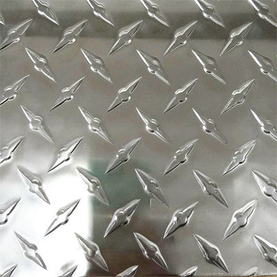 H112 Aluminum Diamond Sheet Checkered Plate 1060 3003 5754