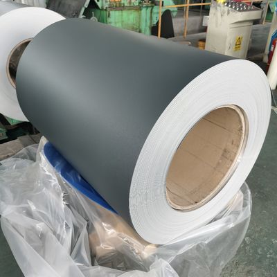 Color 0.2mm To 6.0mm Gutter Aluminum Roll PE Polyester Coating