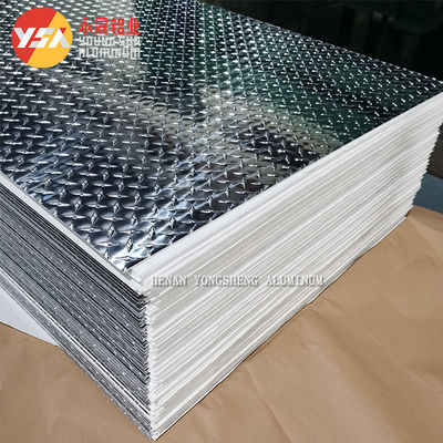 Custom 4 X 8 Aluminum Checker Plate 1.5mm 5754 5083 3003 Embossing Aluminum Diamond Plate Sheet Roll