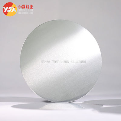 RoHS Silver Aluminum Disc Circle 3002 3003 3004 0.1-6.0mm Custom Diameter High Flatness Burr Free Edge Food Grade