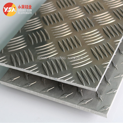 Embossed Aluminum Sheet Price 1060 H24 3003 5052 Checkered Embossing Aluminum Plate