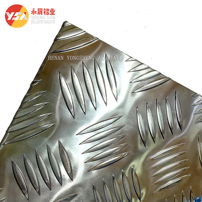 6061 Aluminum Diamond Plate 0.13 - 6.5mm Thick Aluminum Tread Plate