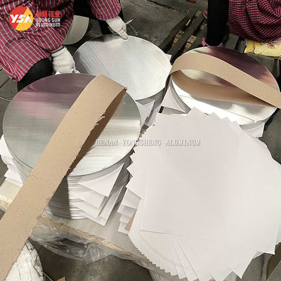 Lamp Cover 1060 Aluminum Disc Circle Cookware Custom Size High Flatness Burr Free Edge Food Grade