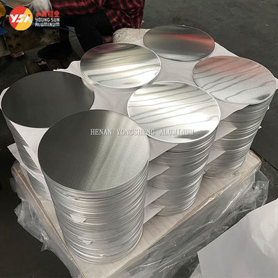 1050 1060 1100 3003 Aluminum Disc Circle Round Cookwares Lights Custom Size High Flatness Burr Free Edge Food Grade