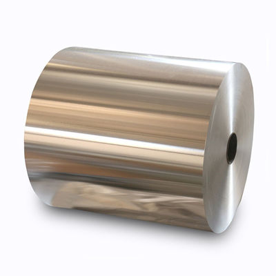 Silver Aluminum Foil Sheet Roll 0.006-0.02mm Thickness Customized Width Coil