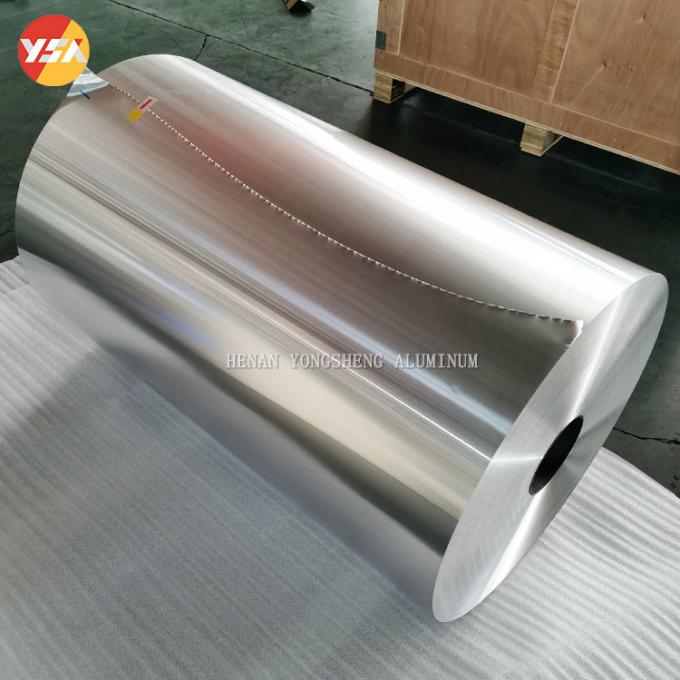 Silver Aluminum Foil Sheet Roll Coil 0.0060.02mm Thickness Customized